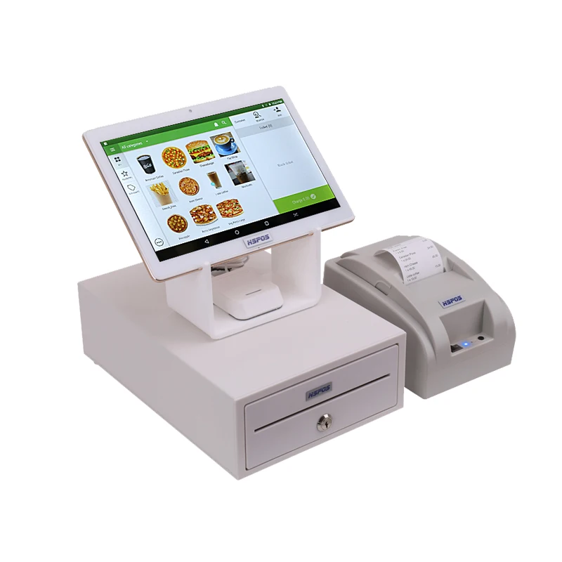  10-дюймовый дешевый мини Android POS таблетки кассовый терминал машина аппаратные средства с Бесплатная системы sfotware для розничной торговли