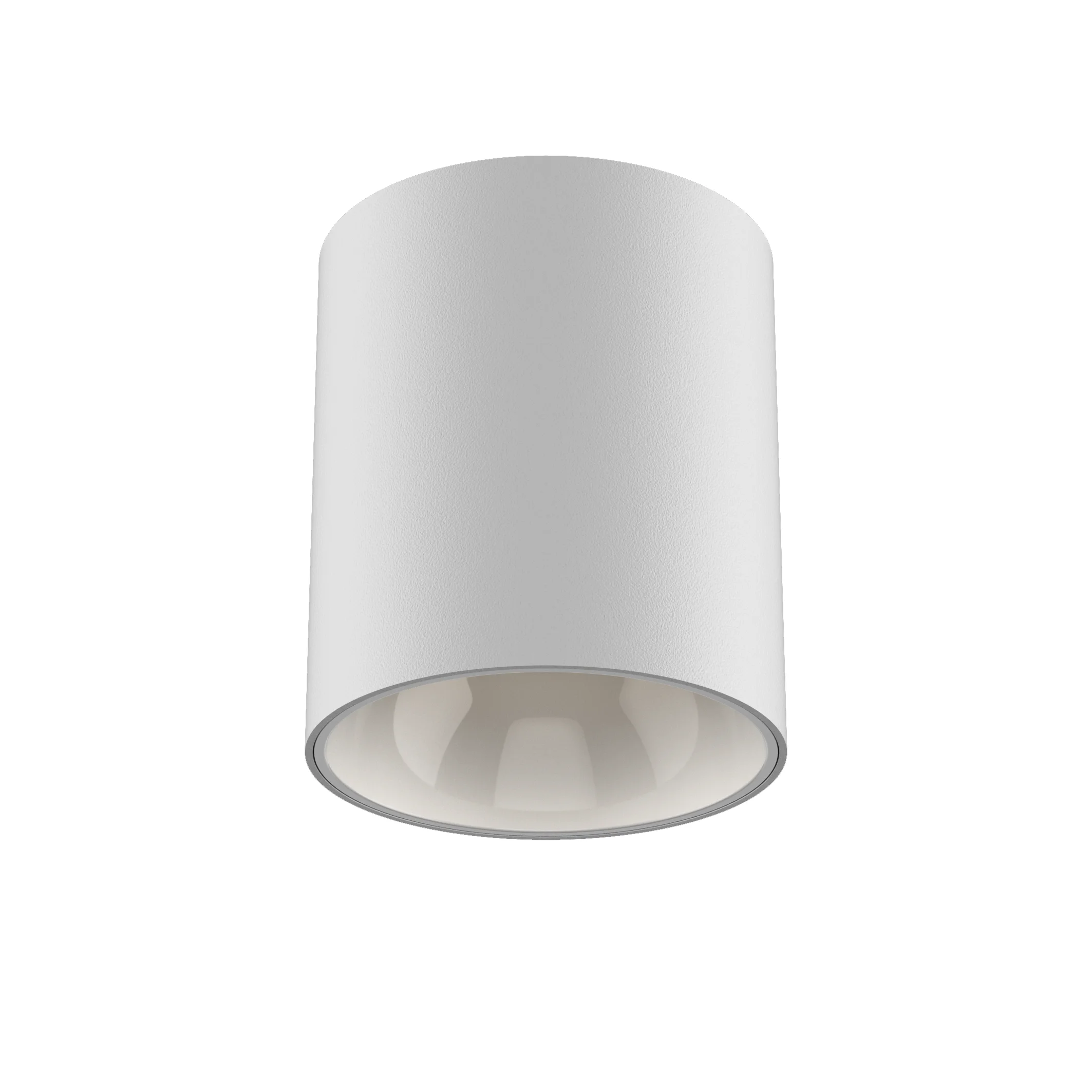 Светодиодный круглый светильник JIANISHI для поверхностного монтажа, белый, черный, порошковое покрытие, яркий свет