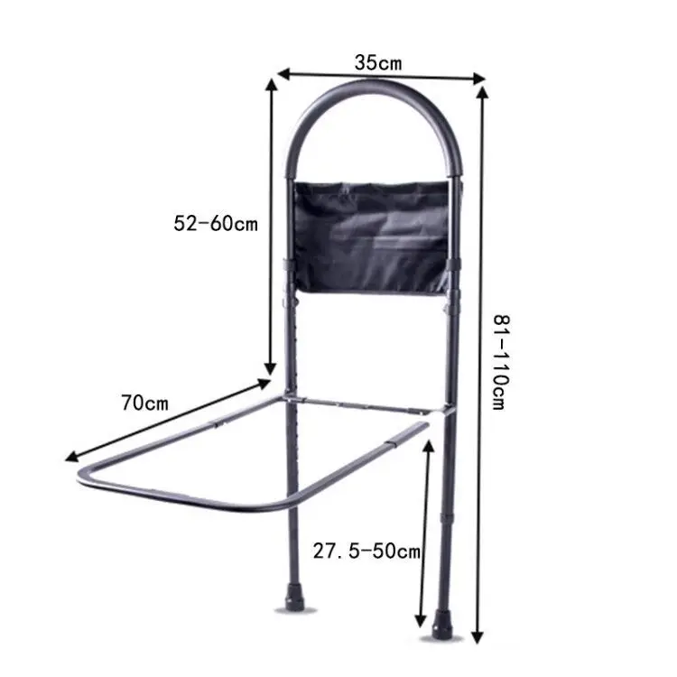 Bedside handrails for the elderly to get up and get up assistive frame for the elderly