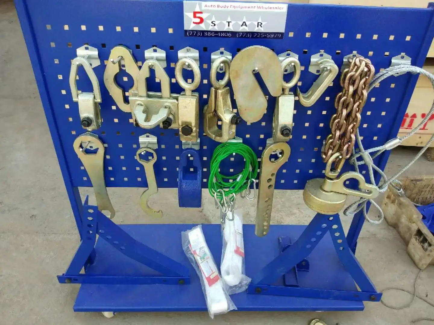 Work shop Auto three towers frame repair machine Car repair straighten bench Car Girder calibrator