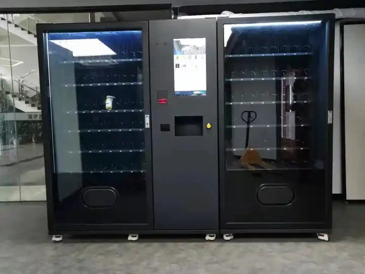 Large capacity double cabinet Instant noodle vending machine Ramen vending machine