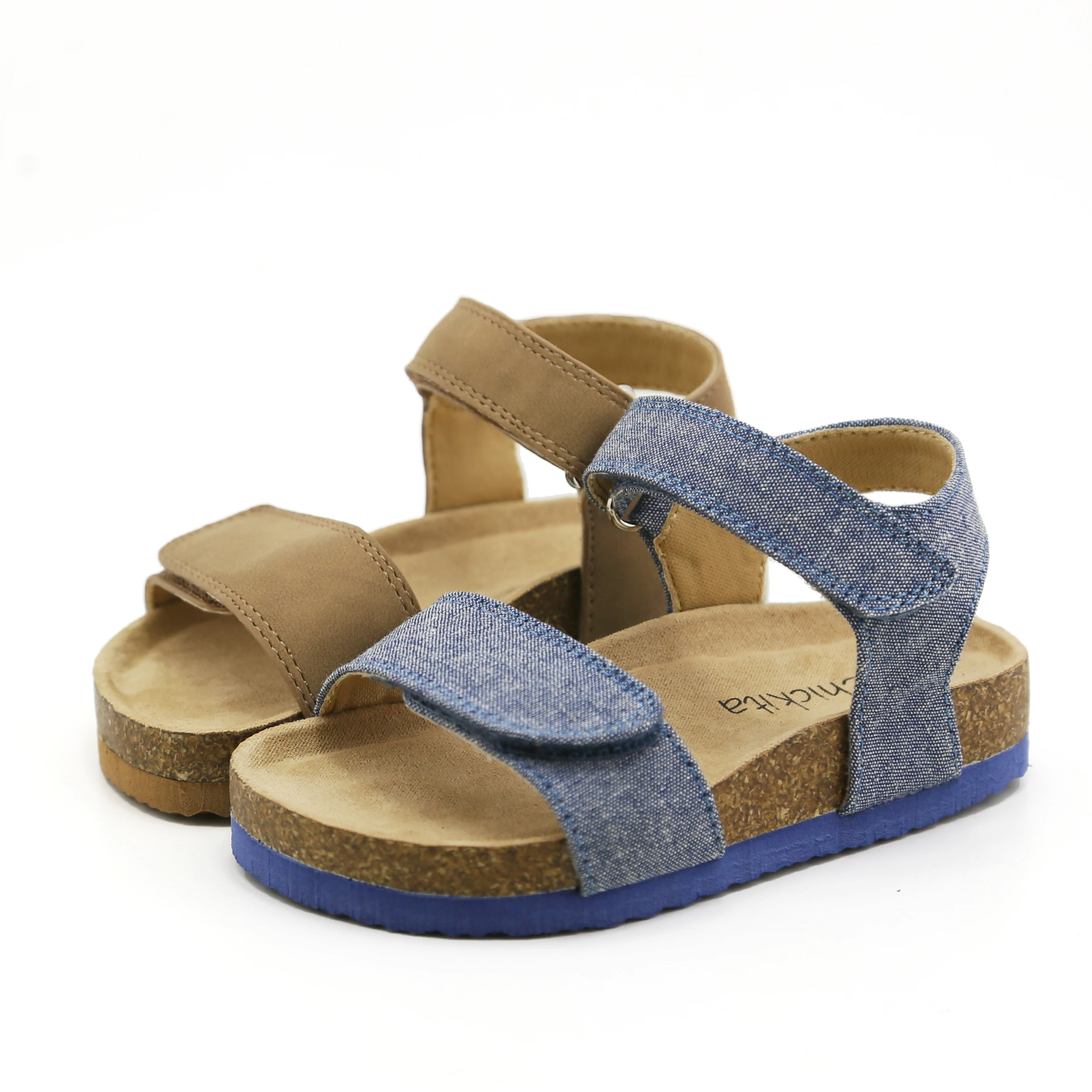 Fashion Summer Cork Kids Sandals Shoes Toddler Sandals Boys Shoes With Cowboy