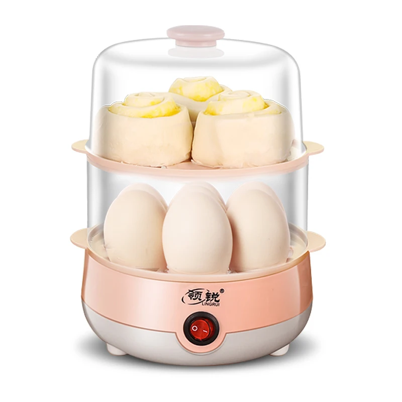 Large Capacity  Portable Commercial Automatic Mini Egg Cooker Machine Electric Stainless Steel Boiler Deluxe Rapid Egg Cooker
