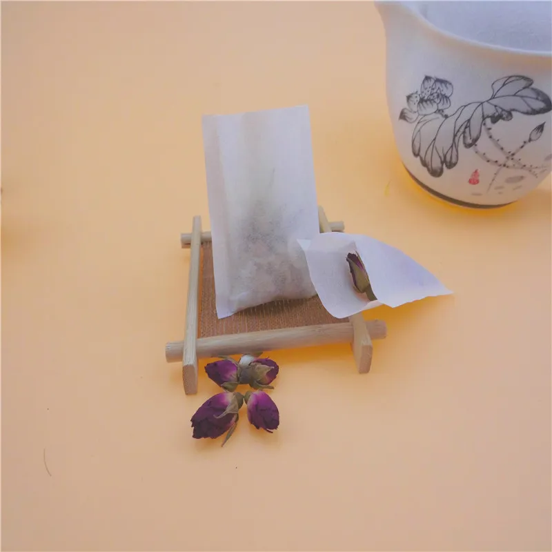 Wholesale high quality packaging paper/heat seal disposable tea filter bag