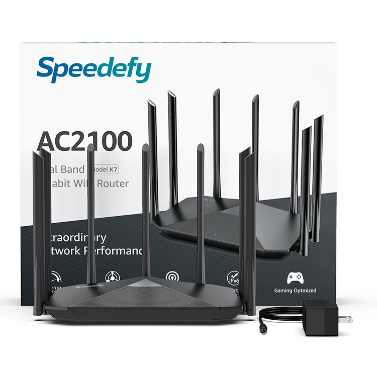 Portable Mobile Internet Wifi Hotspot Works with My Mesh app 300mbps 1733mbps Fiber Router