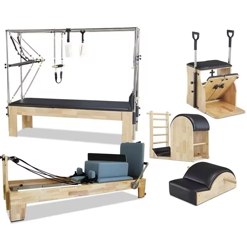 NQ SPORTS Supplier Price Wunda Chair Fitness Studio Equipment Wooden Reformer Pilates Core Bed Gym Yoga Pilates Chair