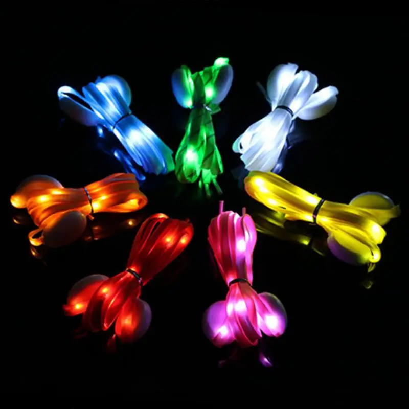 8th generation 120cm  nylon Led shoelace light up cordones led