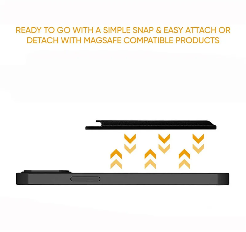 Multi Color PU Leather Credit Card Holder Strong Magnetic Card Holder Wallet for Iphone 16 15 14 13 12 Pro Max