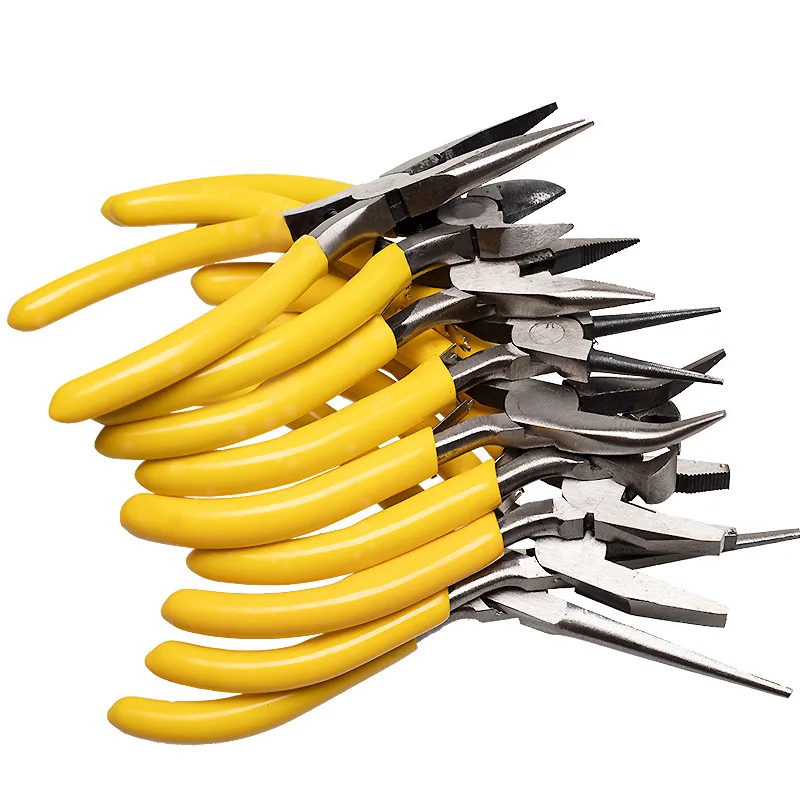 Multifunctional hand tools DIY 5-inch pliers small pliers diagonal pliers manual hardware tools