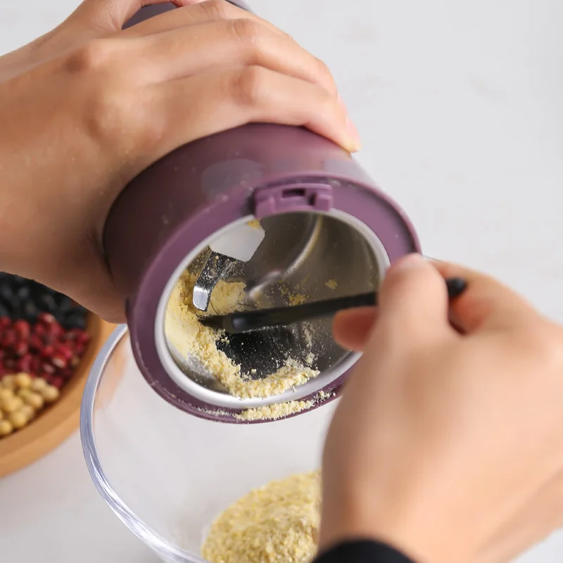 Electric Large Grinding Capacity Chamber Adjustable Settings Spices Herbs Nuts Grains Dry Fruits Coffee Grinders