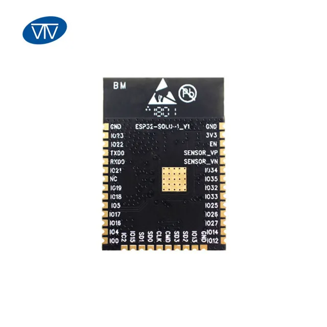 ESP32-SOLO-1 беспроводной модуль esp32 wifi с антенной на основе chip module price 2