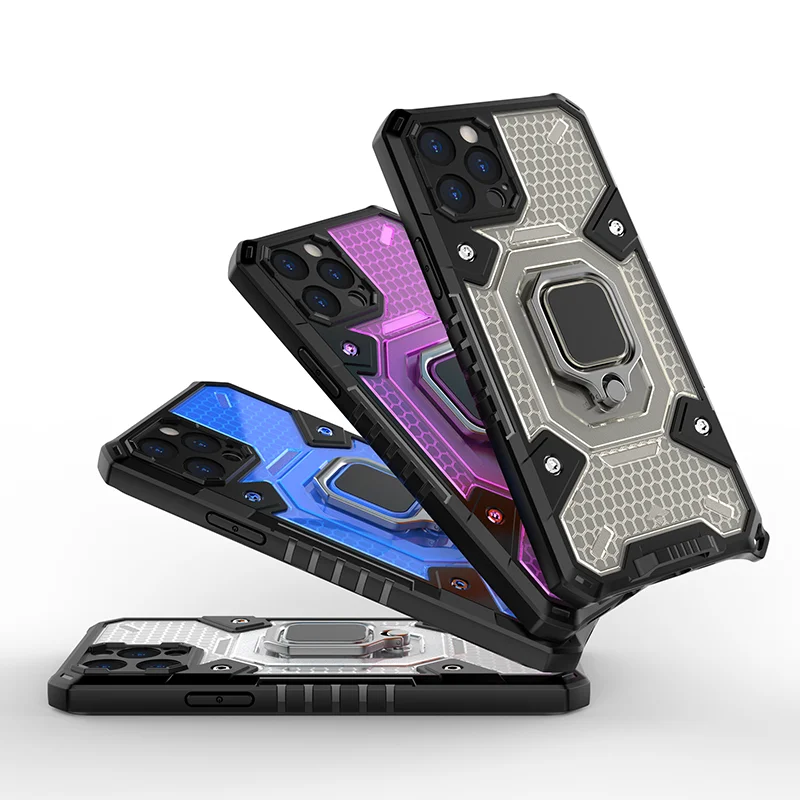 2 в 1 TPU PC чехол для телефона iPhone 13 pro max ударопрочный автомобильного крепления iphone