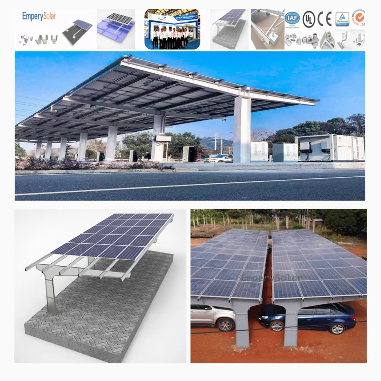 global supply 20 kw solar portable carport  solar enerey car parking