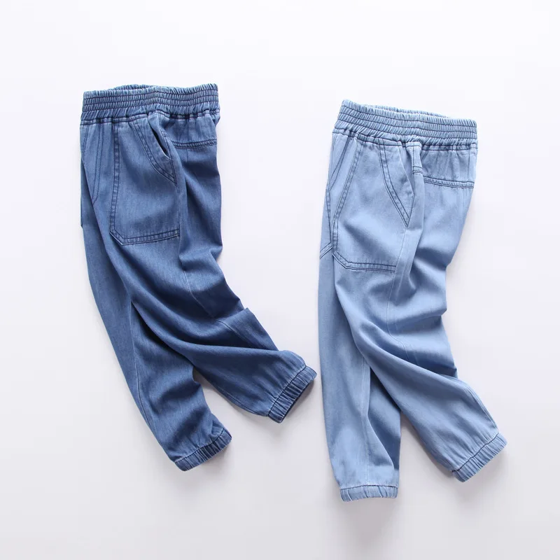 Anti mosquito pants 2024 spring and summer new korean version boys and girls thin soft pants oem service support