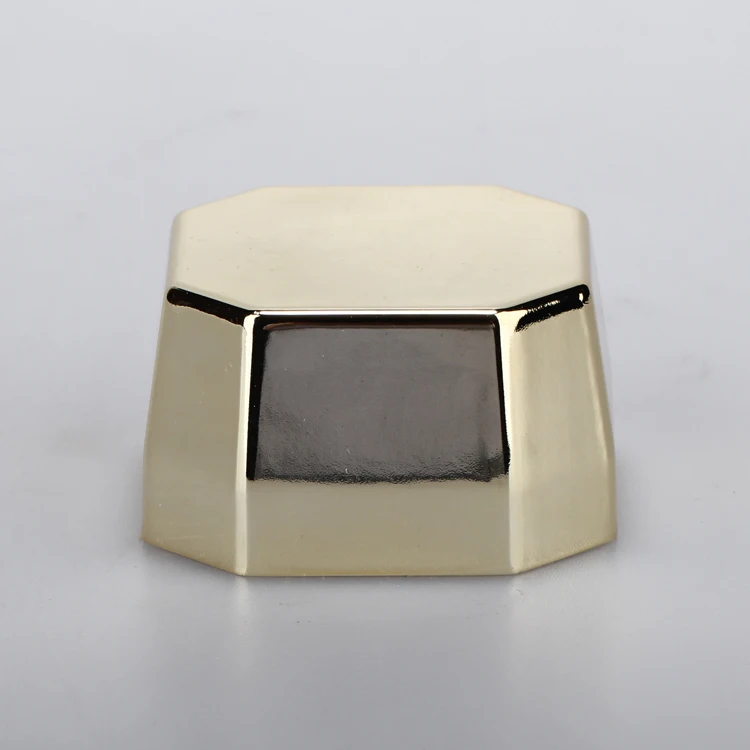 8 Sided Perfume Glass Bottle ABS Magnet Cap