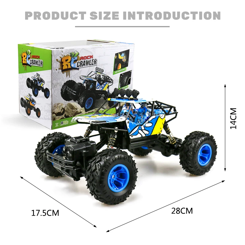1/16 Deep Grain Non-Slip Tenacity Tires Racing Electric Truck RC Rock Climbing RC Car