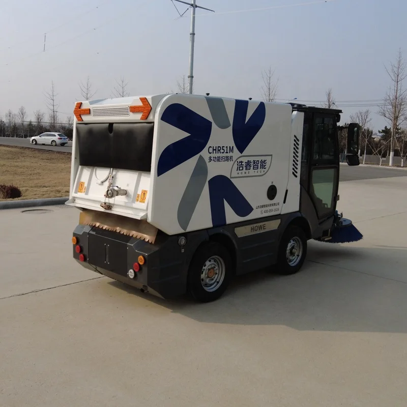 CHR51M sweeping scrubbing high-pressure washing pushing snow clearance snow blowing snow Diesel road sweeper cleaning machine