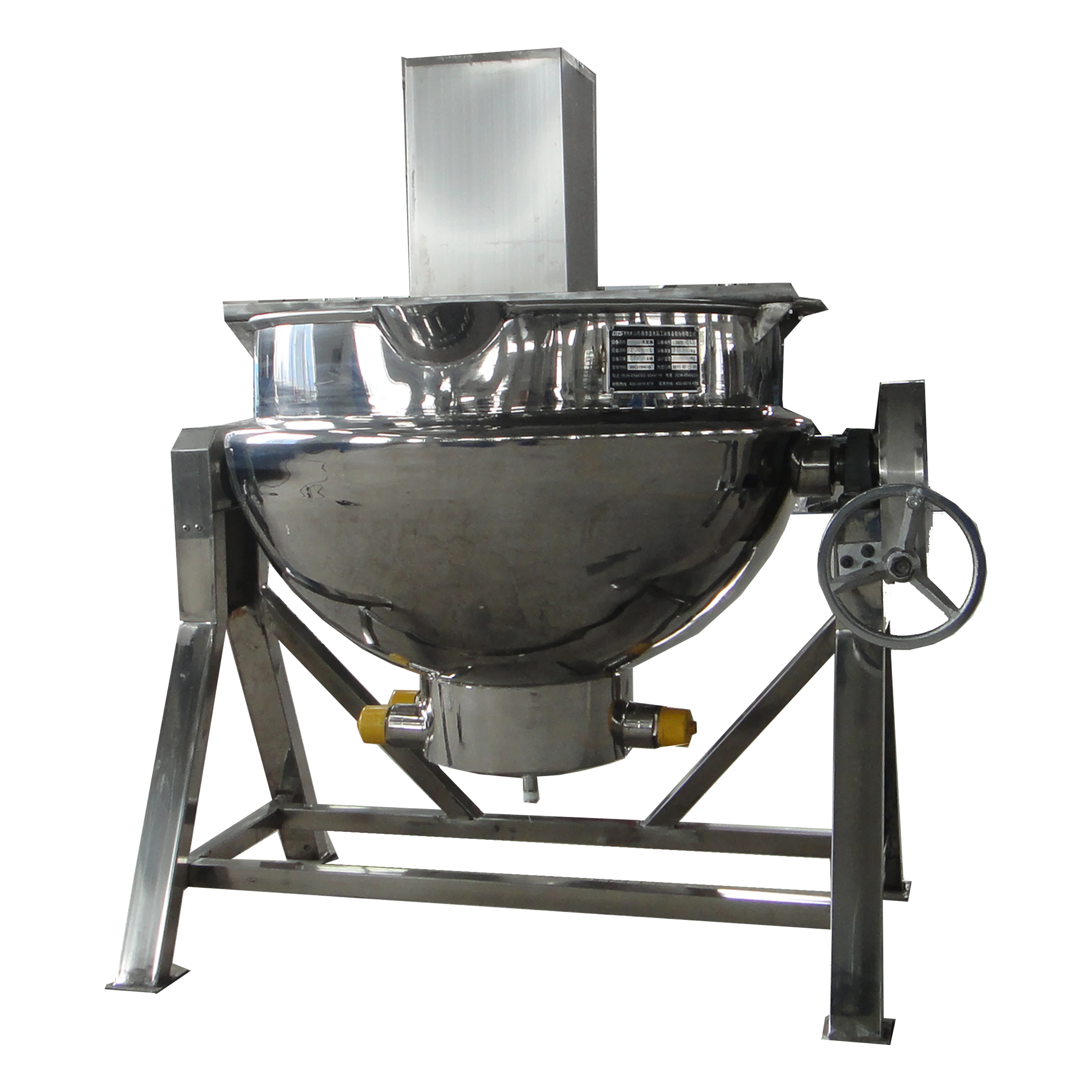 Industrial Stainless Steel Automatic Planetary Cooking Mixer Pot for Processing Sauce Jam