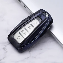 Чехол для автомобильных ключей из ТПУ чехол с полным покрытием Geely Coolray 2019-2020 аксессуары Atlas Boyue NL3 Emgrand X7 EX7 SUV GT GC9
