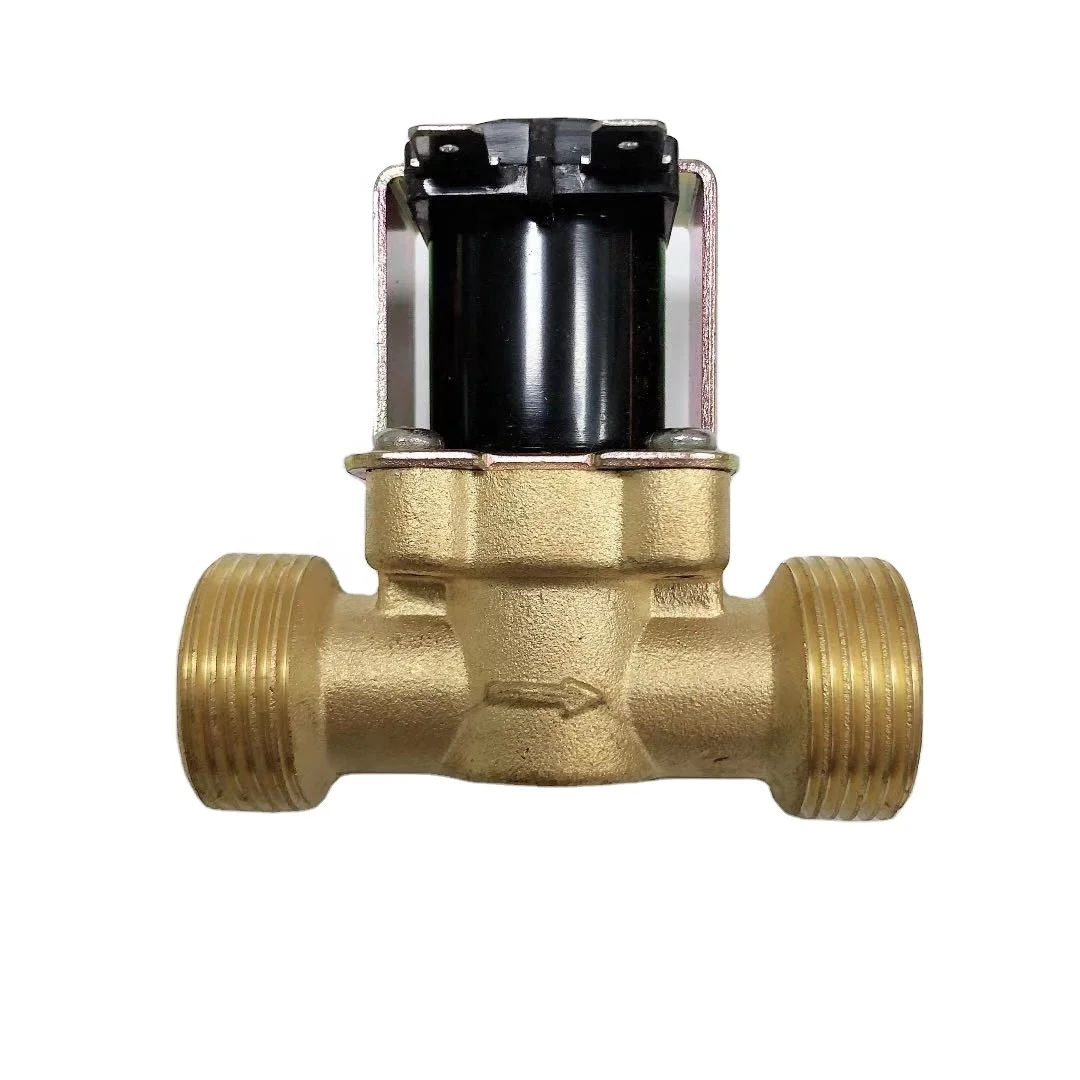G3/4' Brass Electric Combination Valve One-Way Water Flow Switch High Temperature Water Solenoid Valve