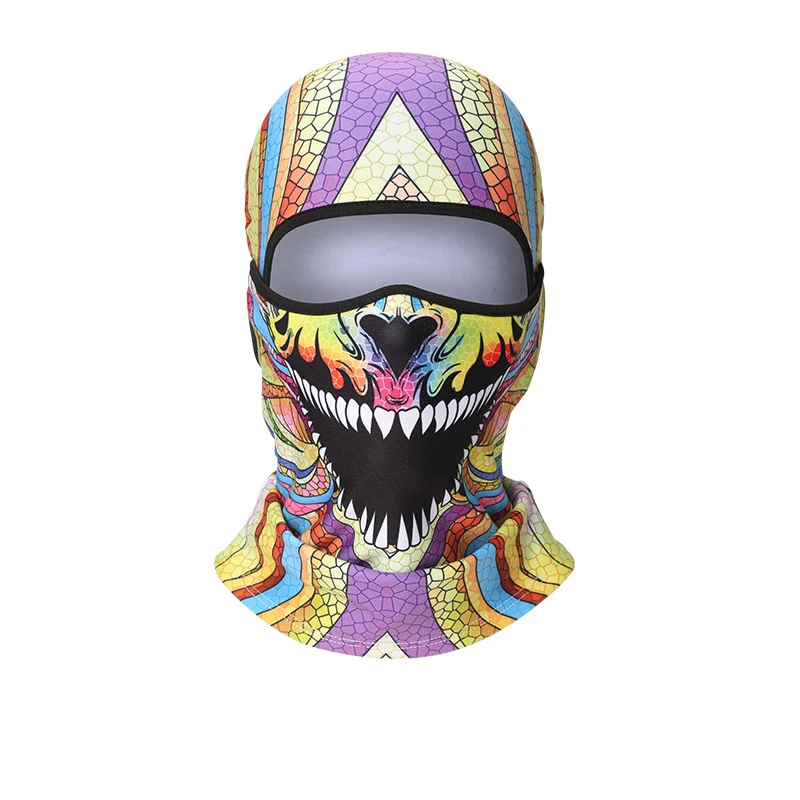 
Halloween Polar Fleece Personal Protection Balaclava Windproof Breathable Cold Protection Full Coverage protect 