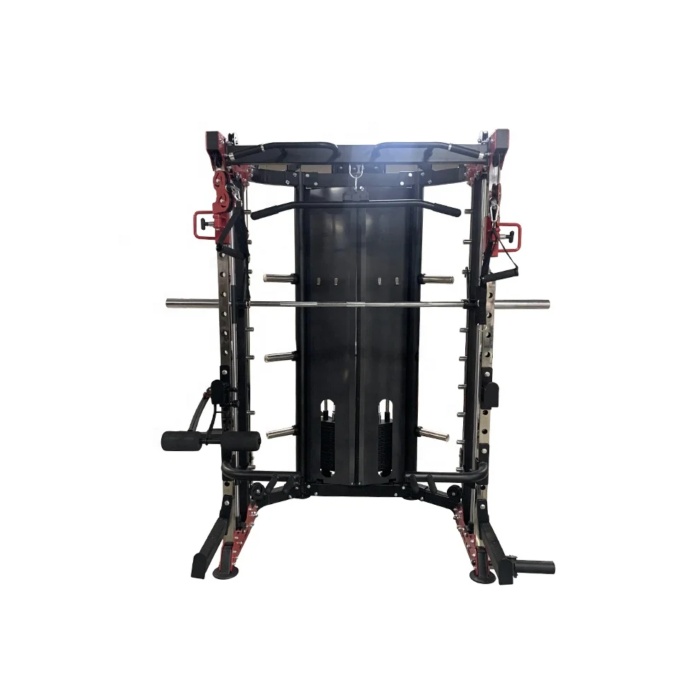 home fitness equipment cross trainer cable machine multi functional trainer with dual weight stack power rack workout equipment