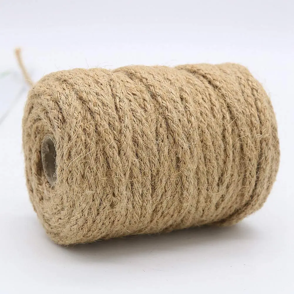 Factory  hot selling high quality natural jute decoration packing rope hemp rope