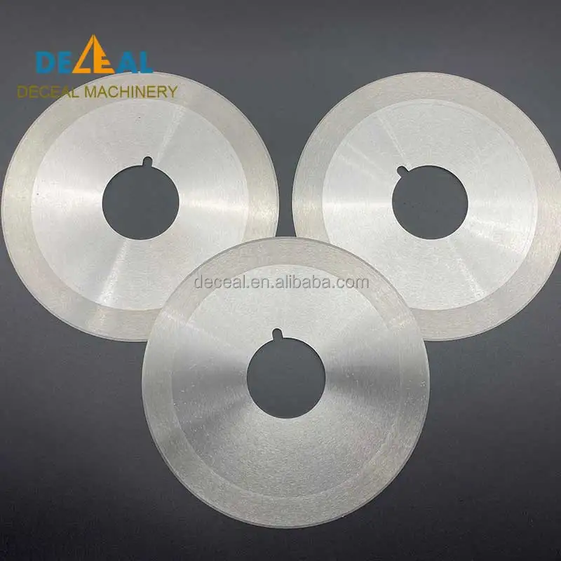 custom made hss round blade for cutting film foam foil graphite