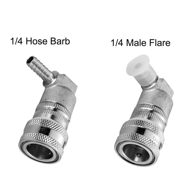 Food Grade 304 Gas Ball Lock Post Quick Disconnect Beer Keg for Bar Home