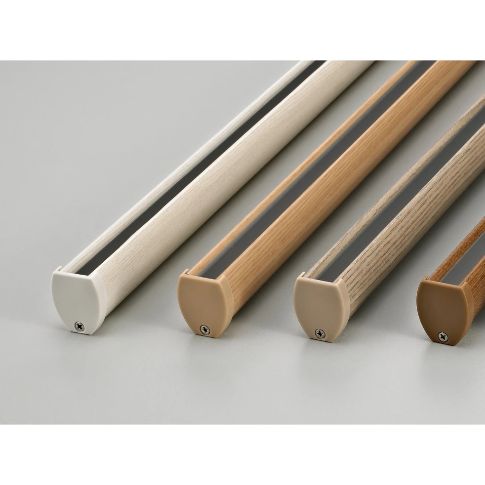 aluminum zebra bottom rail U shade & cordless components