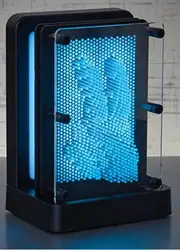 Custom fingerprint board game 3d pin art sculpture kids adults classic 3d pin art toy