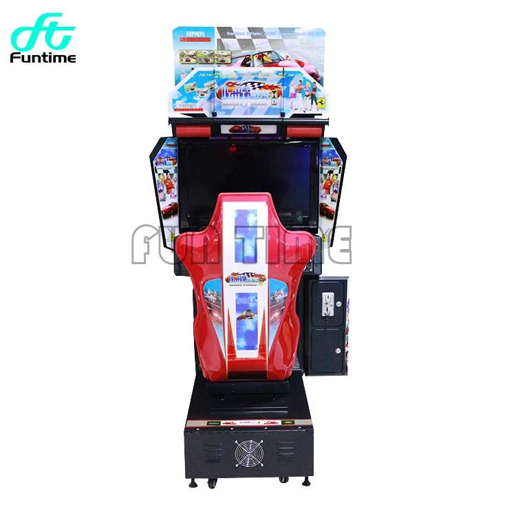 2023 New High Quality Full Motion Furious Speed Simulation Arcade Racing Car Game Machine Driving Cars Simulator Games