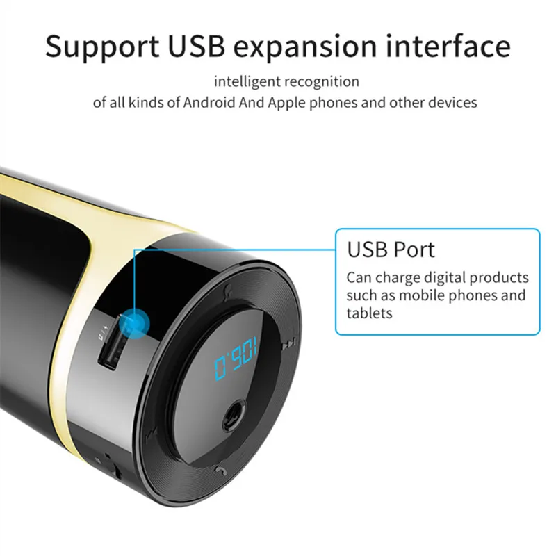 Автомобильный увлажнитель воздуха портативный Bluetooth громкая связь USB MP3-плеер освежитель автомобильное зарядное устройство диффузор эфирного масла