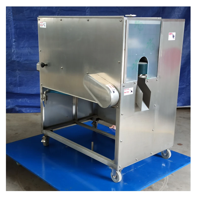 Frozen fish pork diced chicken breast cube cutting machine electric pork skin cut chop dice cuber machine