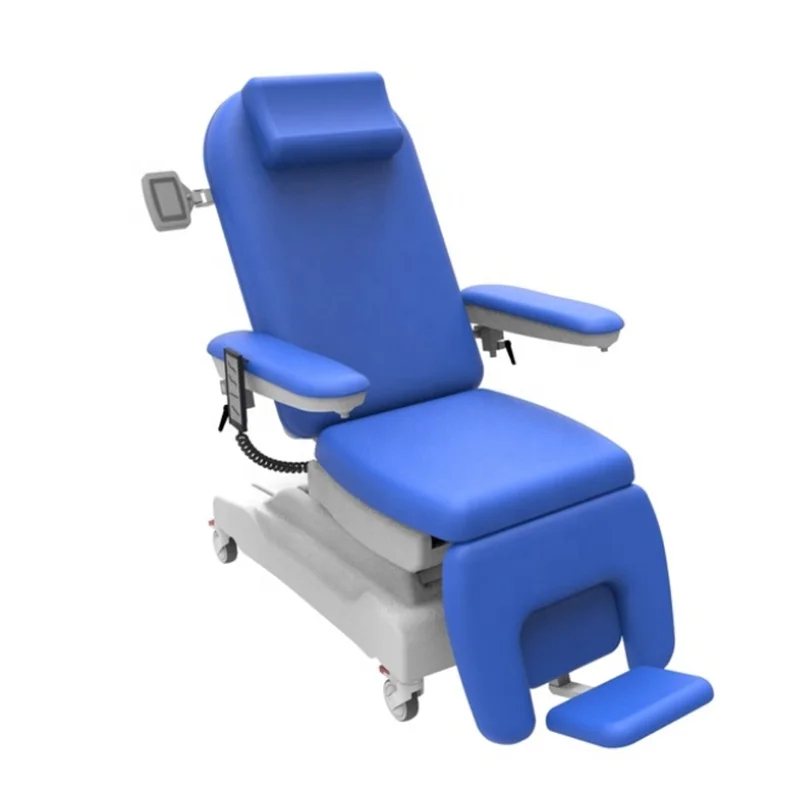 YSHDM-YD340 YSENMED dialysis electric chair Blood donation adjustable height dialysis chair mechanical for dialysis chair