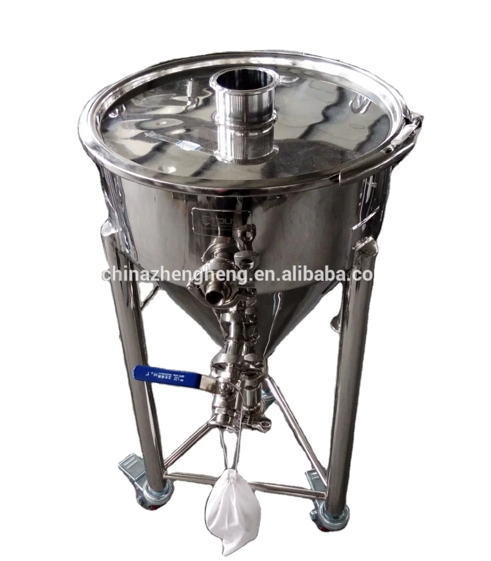 China good price 30l 50l stainless steel conical fermenter for sale