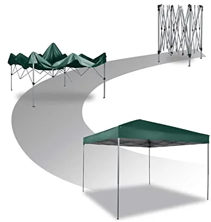 Four-legged Folding Telescopic Shrink Canopy Canopy Pavilion Canopy Outdoor Trade Show Tent