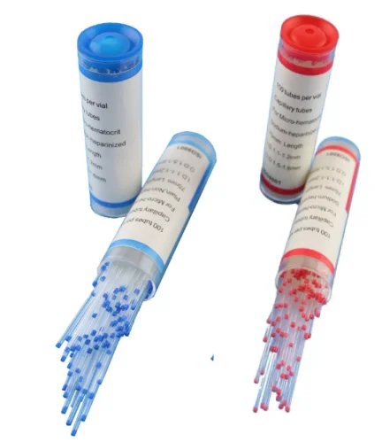 Laboratory Capillary Tube Micro hematocrit tubing Melting Tube  Sample Supply 75mm
