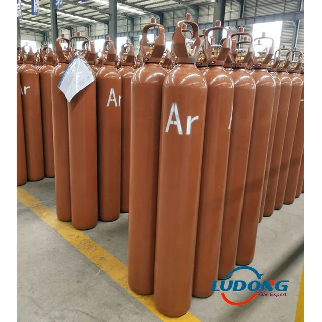 Наполнение газовым аргоном в цилиндре 40 л/6
