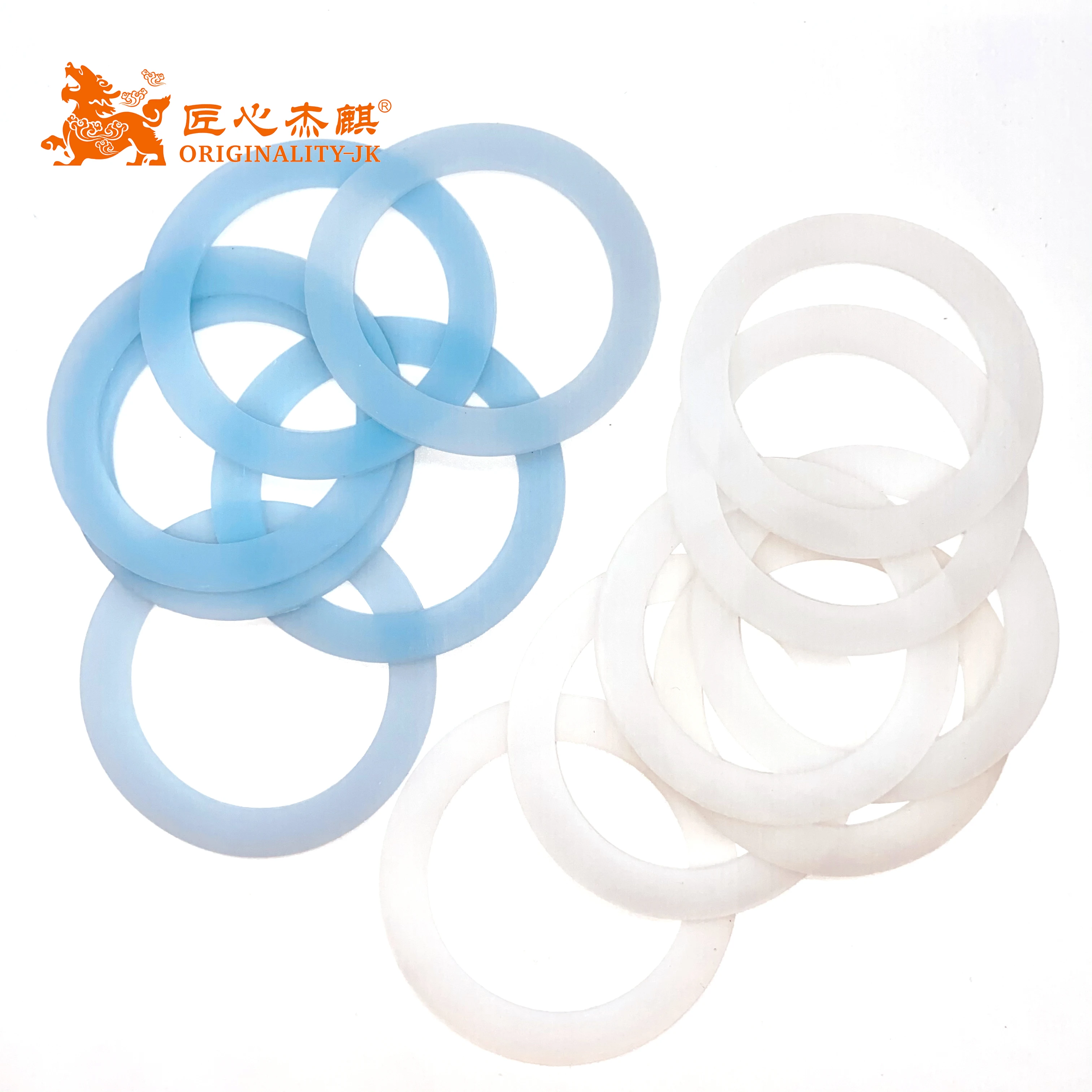 
China Factory Food Grade Silicone O Ring Seal Rubber O Rings Manufacture 