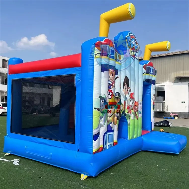 Commercial The Dog Patrol toys inflatable bounce bouncy castle Inflatable Combo Slide Bouncers Jumping Castles for outdoor