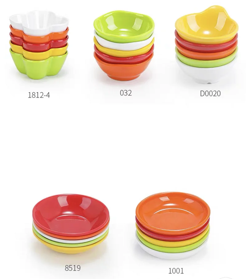 Cheap A5 A8 Soup melamine bowls Cold Resistant melamine bowls Restaurant Kitchen Custom small Melamine dish