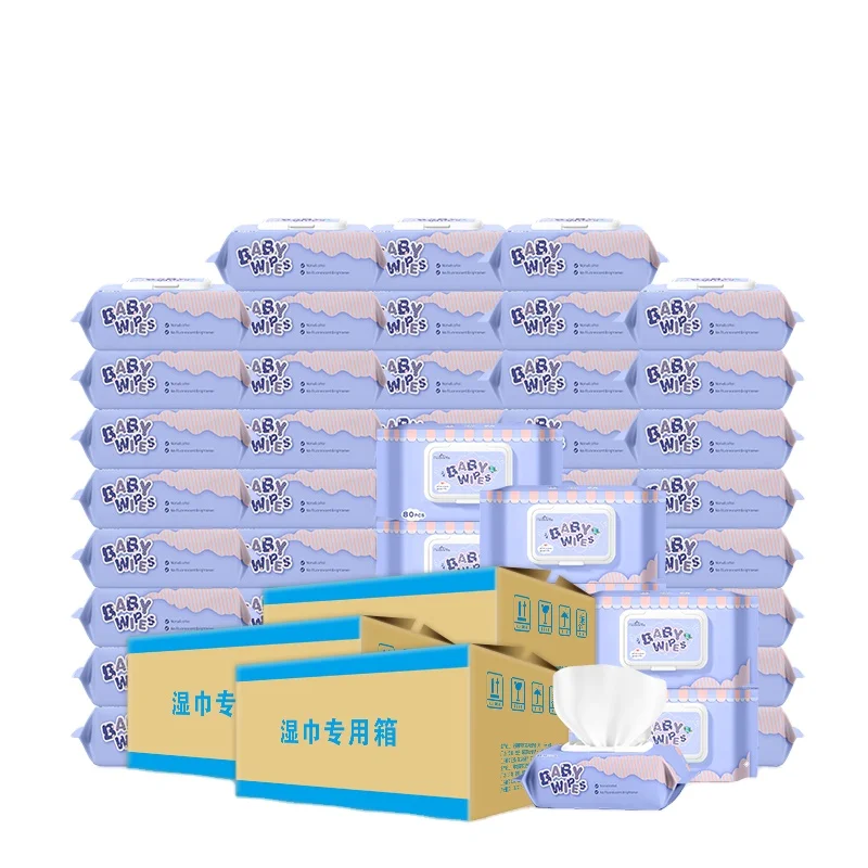80 листов в упаковке детские салфетки цена поставщик ручных влажных