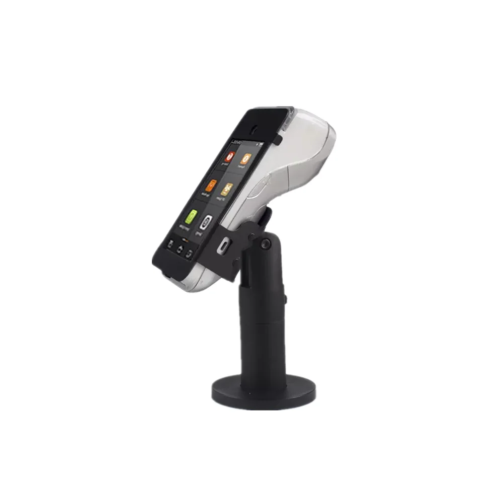 Universal anti-theft metal POS terminal holder aluminum alloy adjustable POS credit card customized stand for A920 POS
