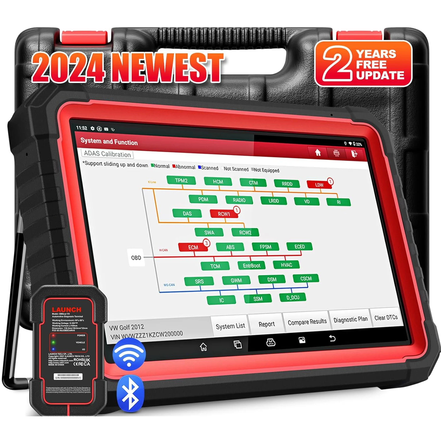 Launch X431 PRO3S + V5.0 двунаправленный инструмент для сканирования всех систем OEM Топологическая карта может FD разъем OBD2 диагностический