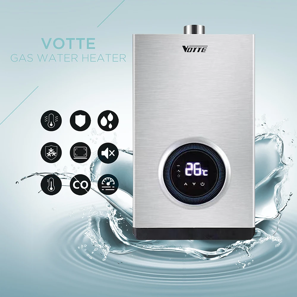 gas water heater 12 1 pieces high efficient thermostatic type gas water heater easy toinstall thermostat type gas water heater