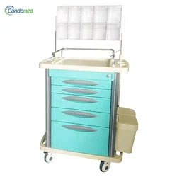 Multi-function Clinic Hospital Medical equipment Emergency Trolley best selling with good price