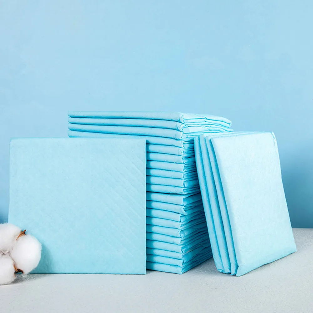 Disposable Adult Incontinence Pad Unisex Super High Absorbency Changing Liners One Time Use Printed Underpad