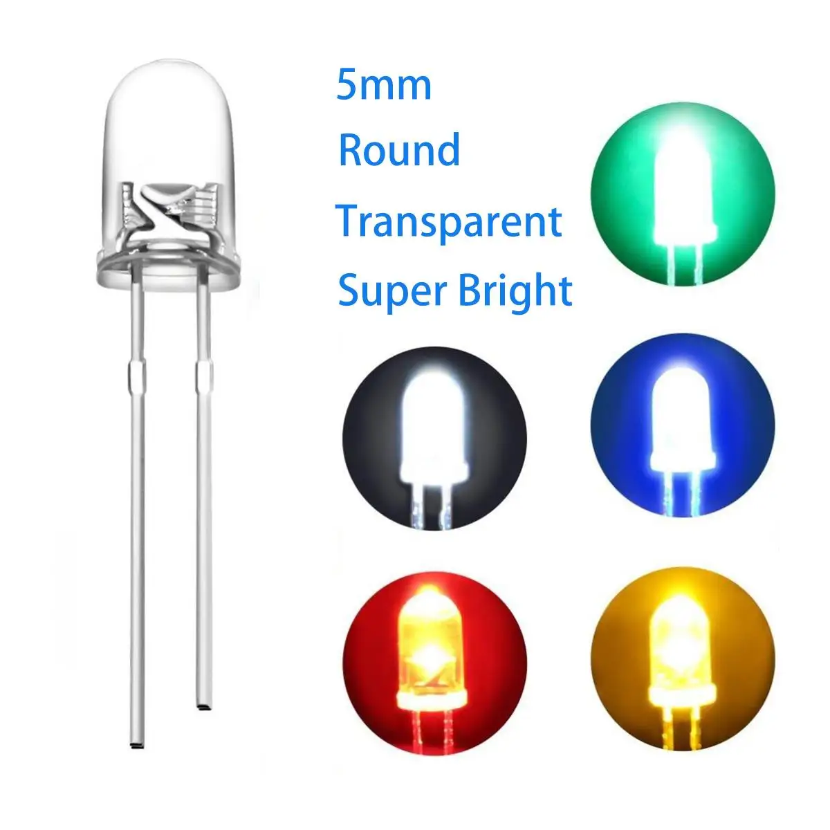led diode Dip Led Light  3mm 5mm 8mm 10mm Through Hole Led Support Customize RGB