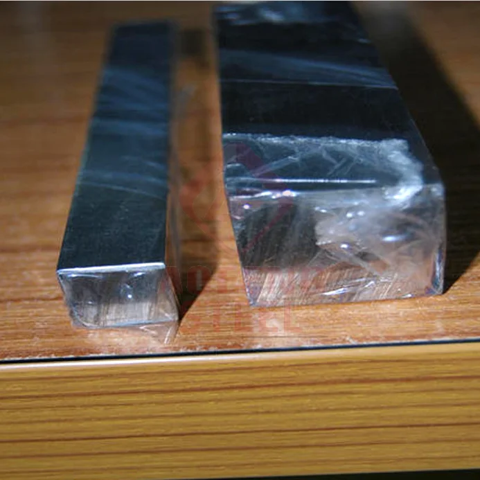 inox 304 sus201 1.4021 square rectangular shape polish BA 6mm 5800 stainless steel bar